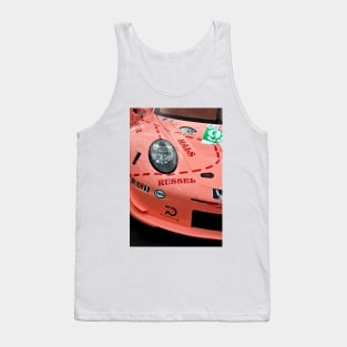 Pink Pig Germans Sports Motor Car Tank Top